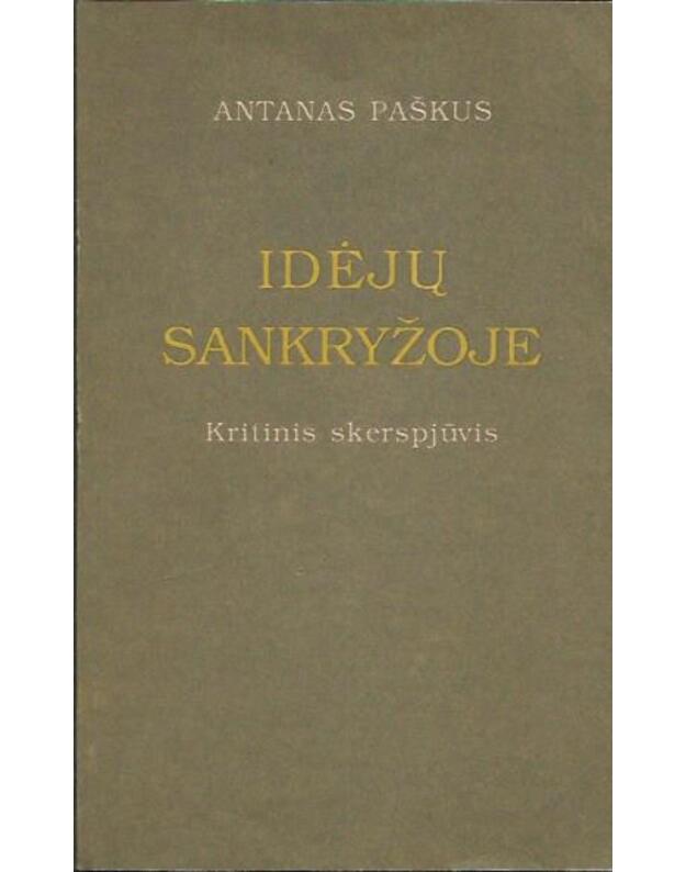 Idėjų sankryžoje - Paškus Antanas
