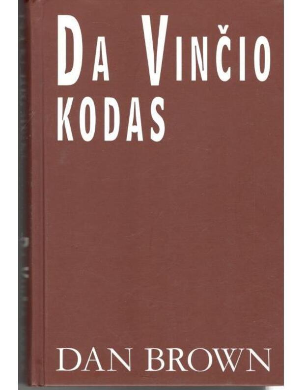 Da Vinčio kodas - Brown Dan