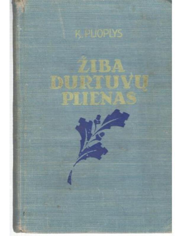Žiba durtuvų plienas. Atsiminimai - Plioplys K.