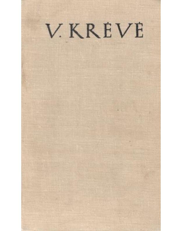 Šiaudinėj pastogėj - Krėvė Vincas 