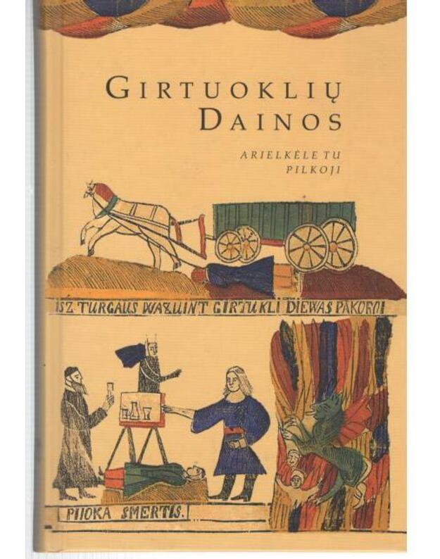 Girtuoklių dainos. Arielkėle tu pilkoji / Linksma dainų apie girtuoklystę knyga su CD - Gudaitė Jūratė, sudarytoja