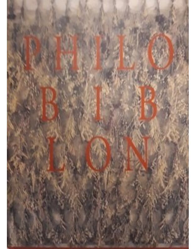 Philobiblon, arba apie meilę knygoms - De Bury Richard