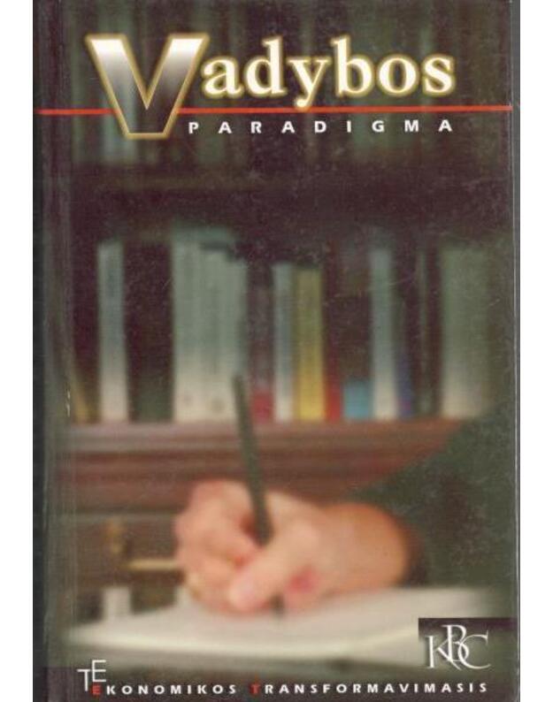 Vadybos paradigma - red. Kreimerienė Nijolė