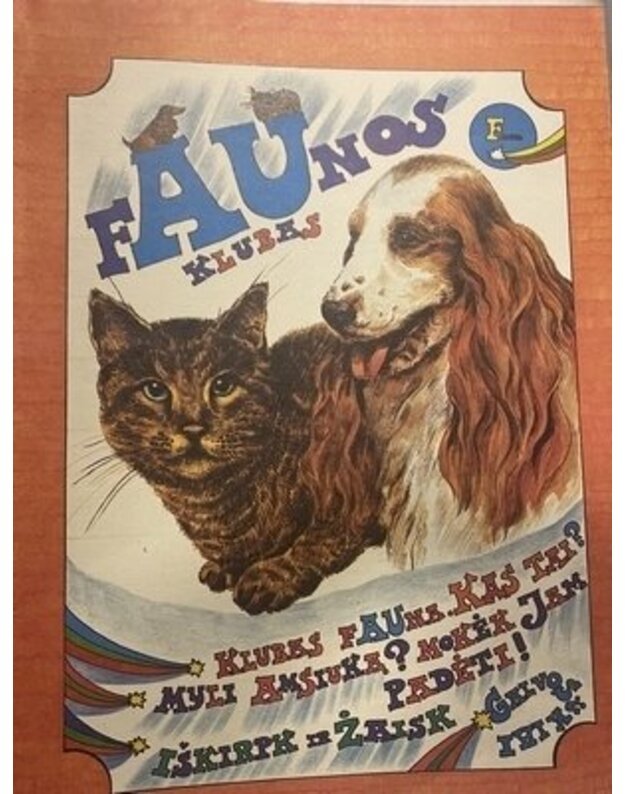 Faunos klubas - Laucius Jeronimas, redaktorius