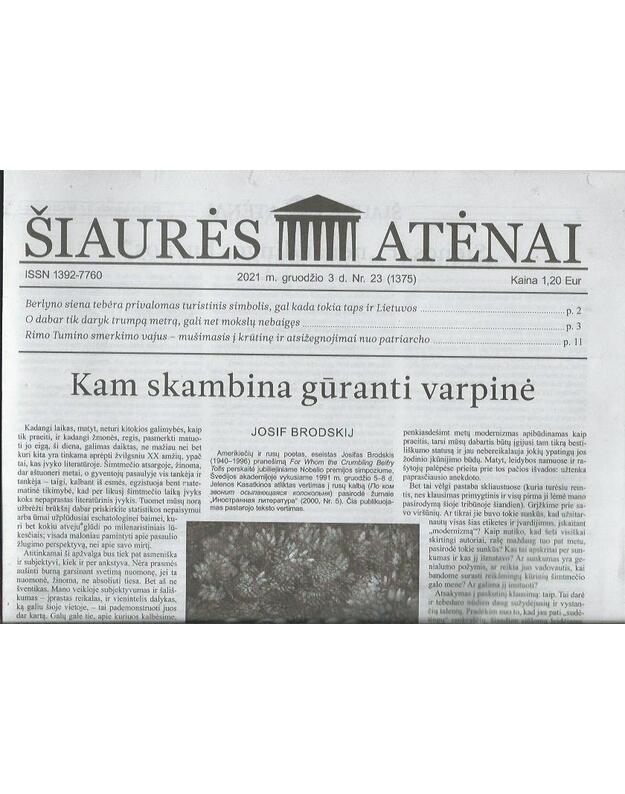 Šiaurės atėnai 23 / 2021 - 
