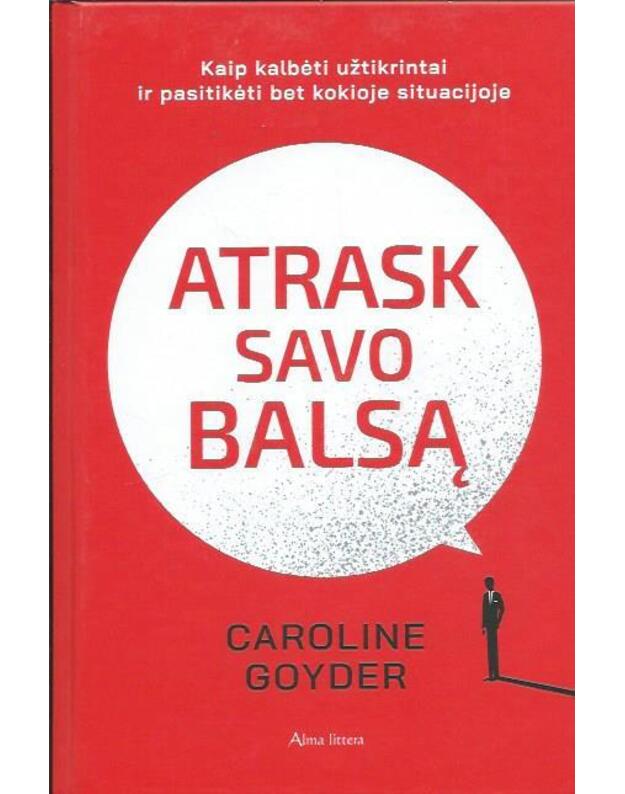 Atrask savo balsą - Gotder Caroline