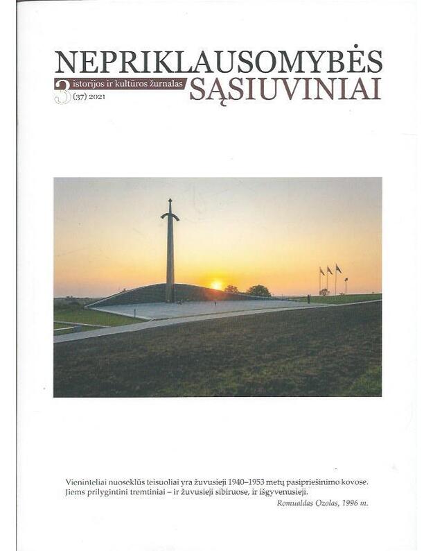 Nepriklausomybės sąsiuviniai / 3 Istorijos ir kultūros žurnalas - 