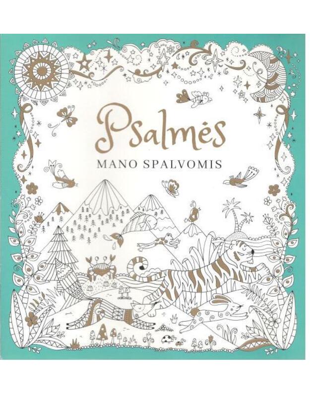 Psalmės mano spalvomis - iliustratorė French Felicity