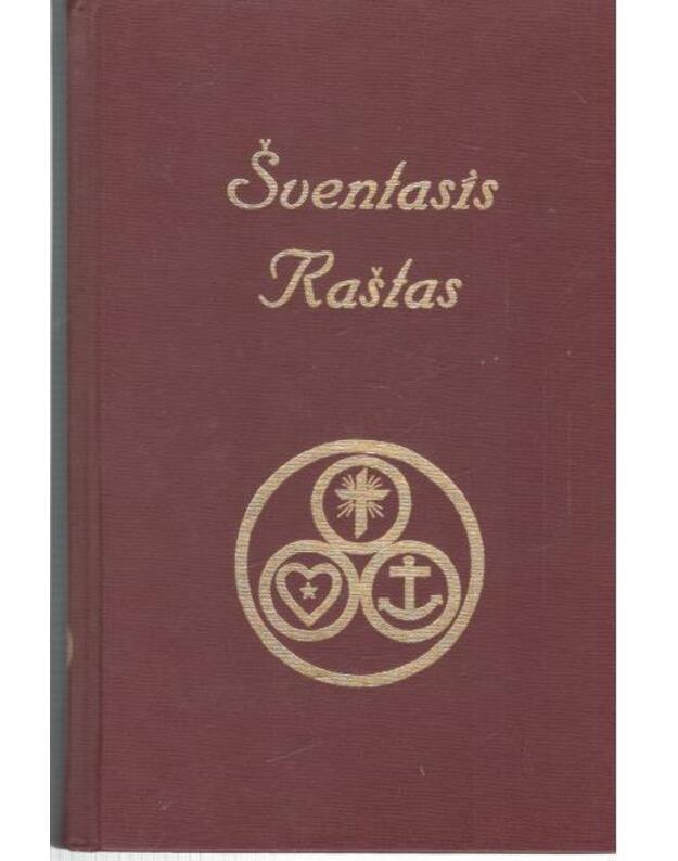 Šventasis raštas su Apokrifinėmis knygomis - parengė Alfred Velius / Alfredas Vėlius