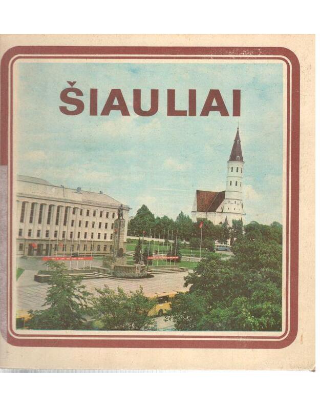 Šiauliai 1979 - sudarytojas Alfonsas Šidlauskas