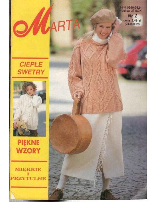 Marta Nr. 2.Cieple swetry, piękne wzory - Mezgimo žurnalas