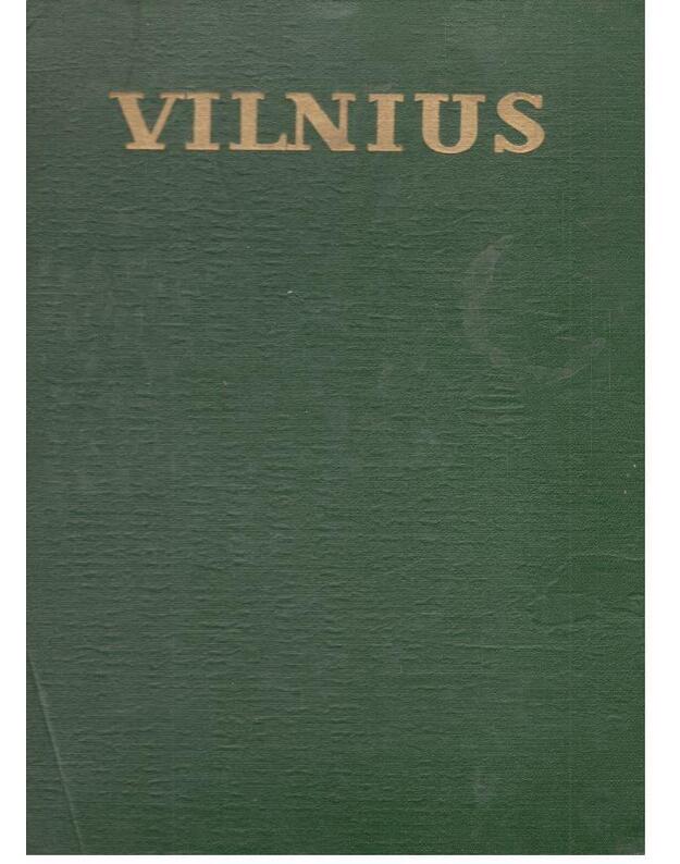 Vilnius. Architektūra iki XX amžiaus pradžios / 1958 - V. Bytautas, J. Jurginis ir kt.