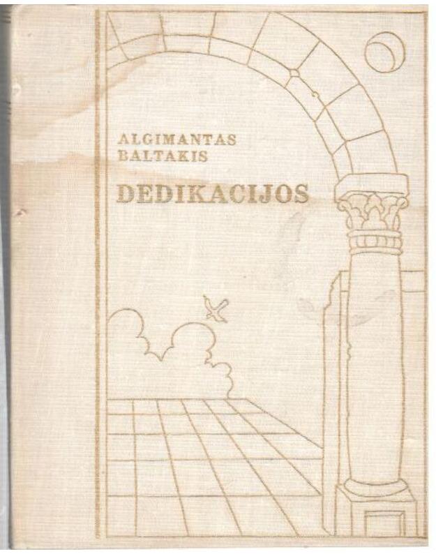 Dedikacijos - Baltakis Algimantas