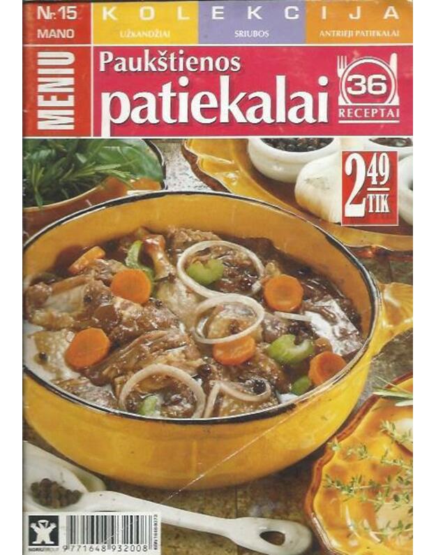 Mano meniu Nr. 15 / Paukštienos patiekalai - 