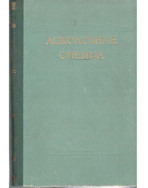 Agronominė chemija / 1956 - Autorių kolektyvas