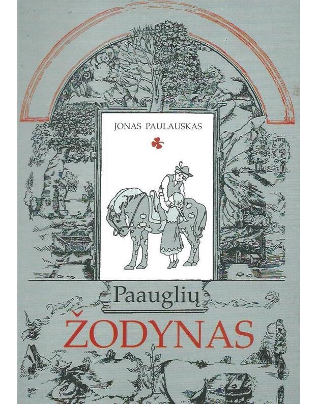 Paauglių žodynas. Parankinė knyga - Paulauskas Jonas