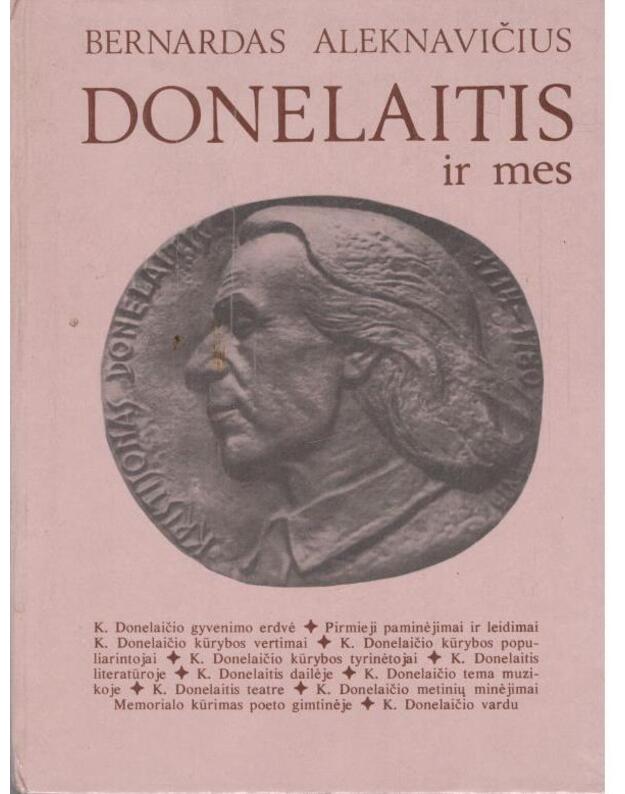 Donelaitis ir mes - Aleknavičius Bernardas