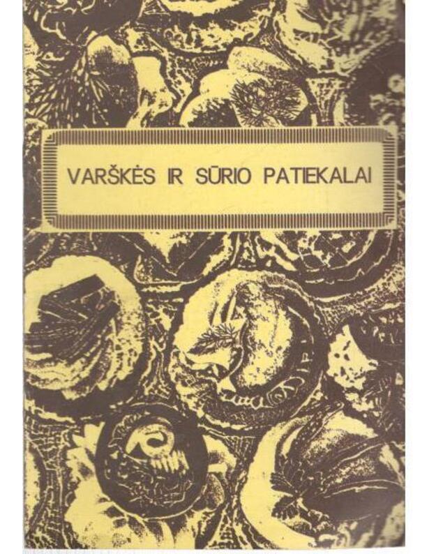 Varškės ir sūrio patiekalai - Pabiržienė B., sudarytoja