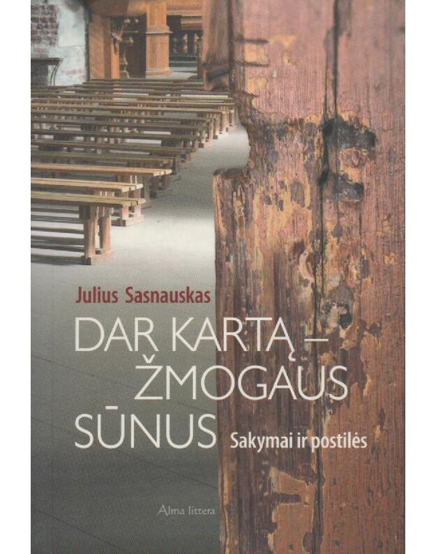 Dar kartą - žmogaus sūnus. Sakymai ir postilės - Sasnauskas Julius 