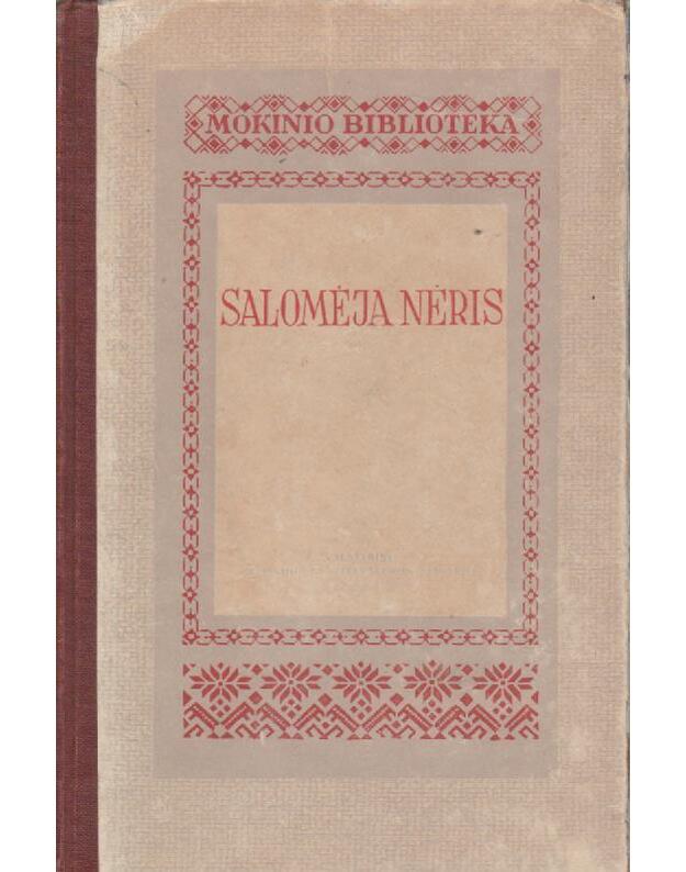 Salomėja Nėris. Mokinio biblioteka 1956 - Salomėja Neris