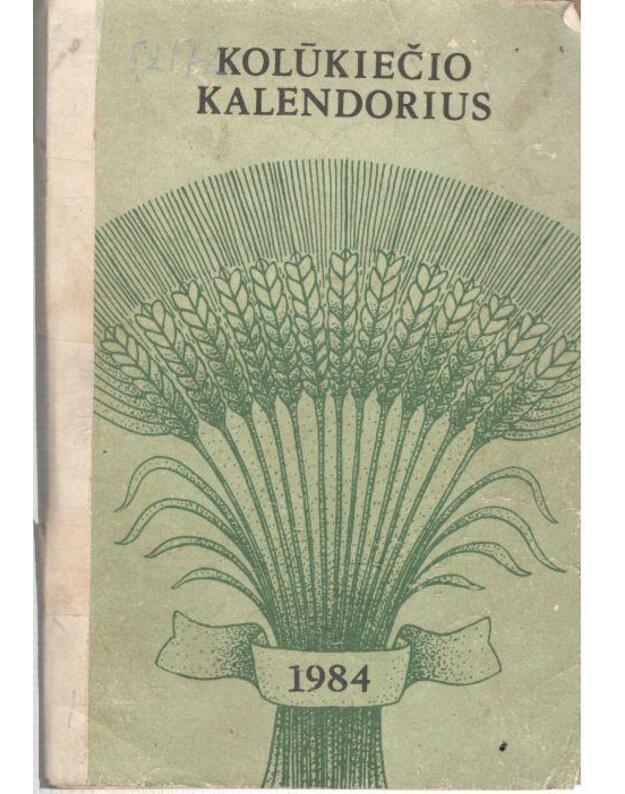Kolūkiečio kalendorius 1984 - Jonynas Jonas, sudarytojas