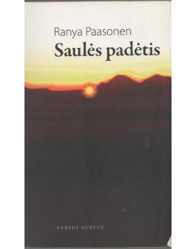 Paasonen Ranya  - Saulės padėtis