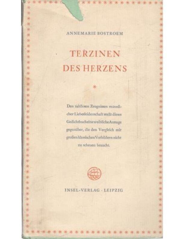 Terzinen des Herzens - Bostoroem Annemarie