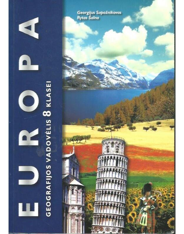 Europa: geografijos vadovėlis 8 klasei - G. Sapožnikovas, R. Šalna