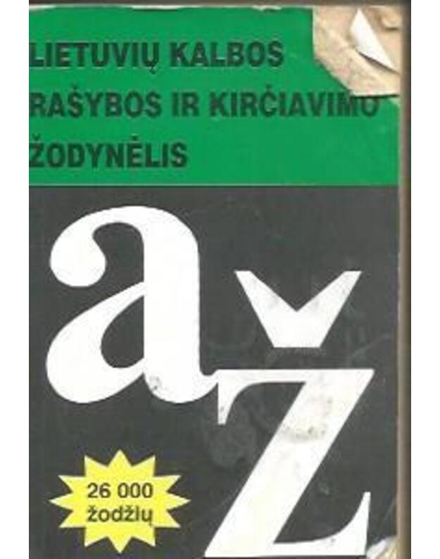 Lietuvių kalbos rašybos ir kirčiavimo žodynėlis - Mackevičienė Aldona, sudarytoja