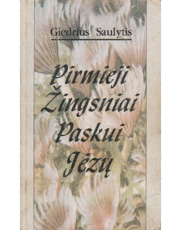 Pirmieji Žingsniai Paskui Jėzų - Saulytis Giedrius