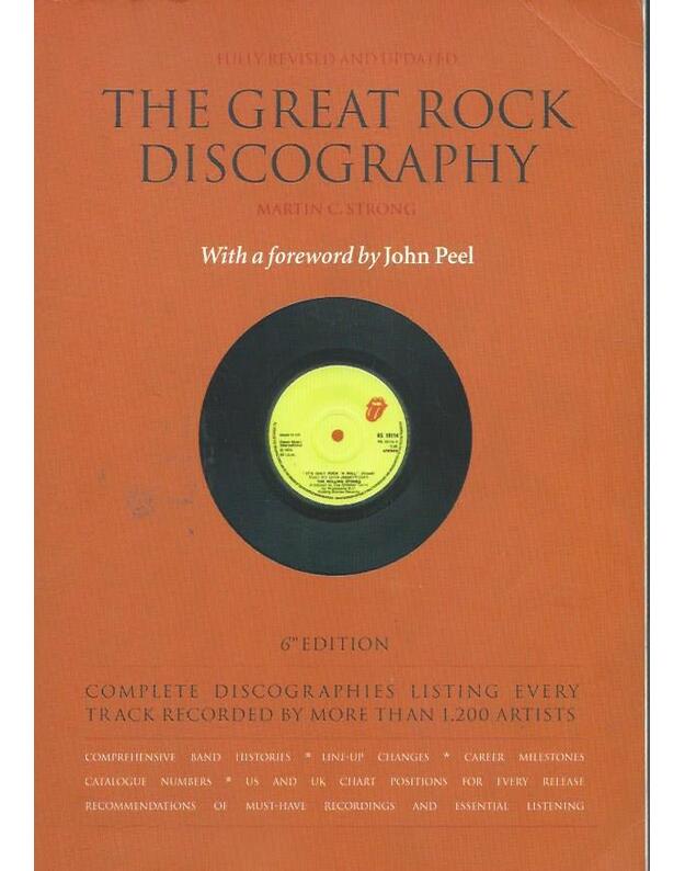 The great rock discography - Strong Martin C.