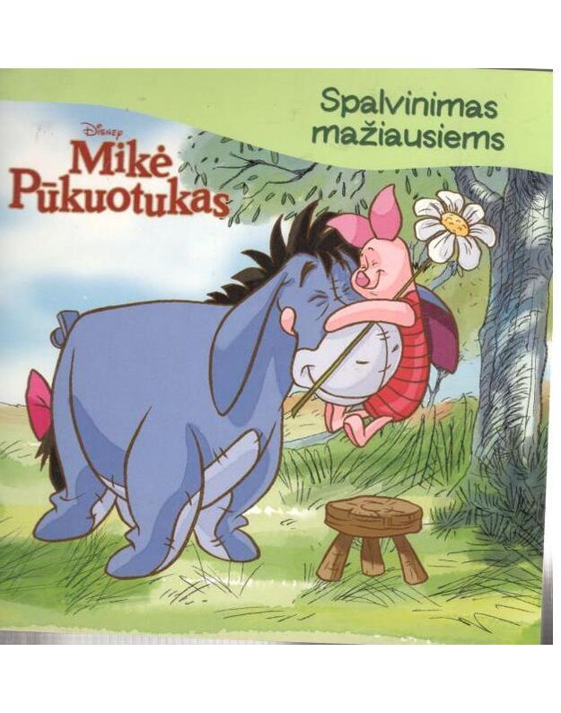 Spalvinimas mažiausiems. Mikė Pūkuotukas - Disney