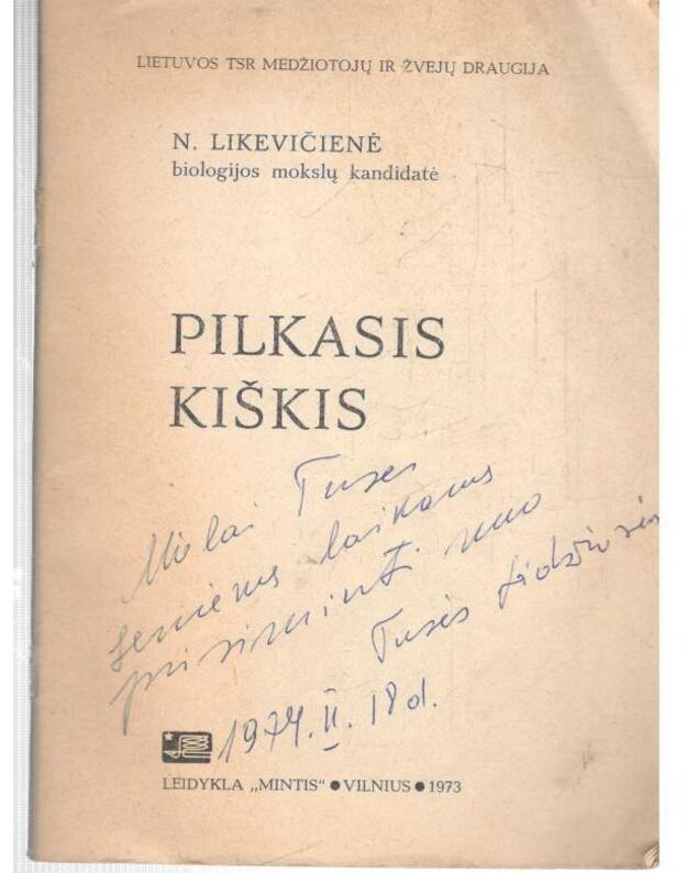 Pilkasis kiškis / Medžiojamoji fauna - Likevičienė Natalija