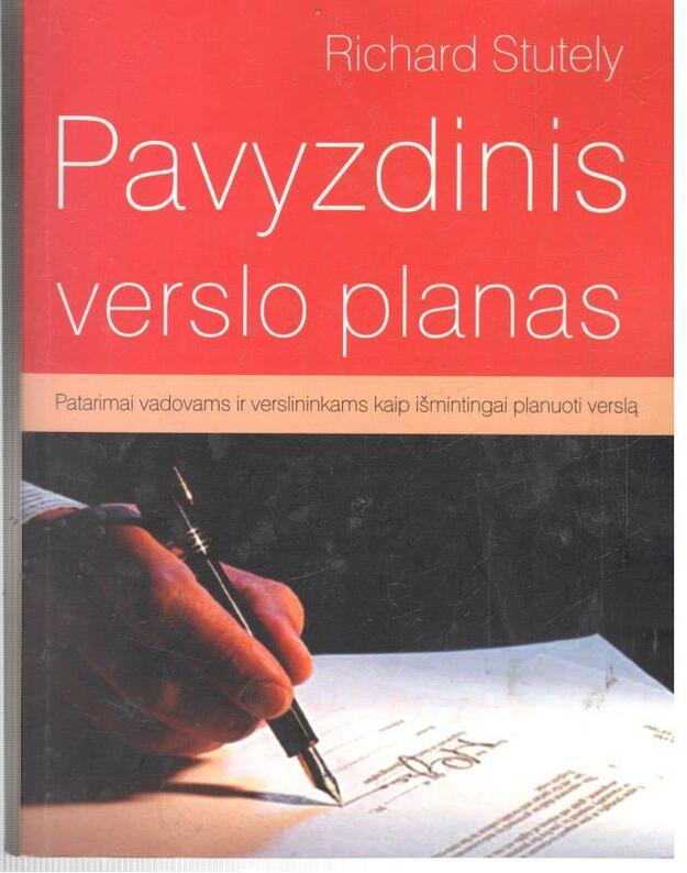 Pavyzdinis verslo planas - Richard Stutely