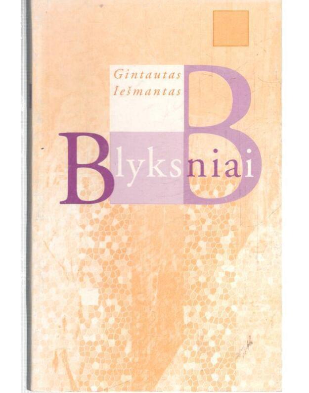 Blyksniai. Pastabos sau - Iešmantas Gintautas