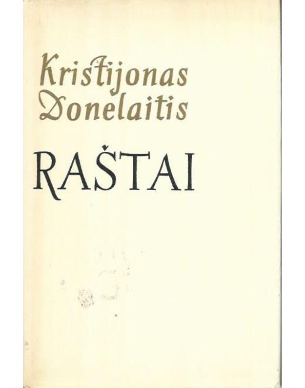 Kristijonas Donelaitis. Raštai / 1977 - Donelaitis Kristijonas 