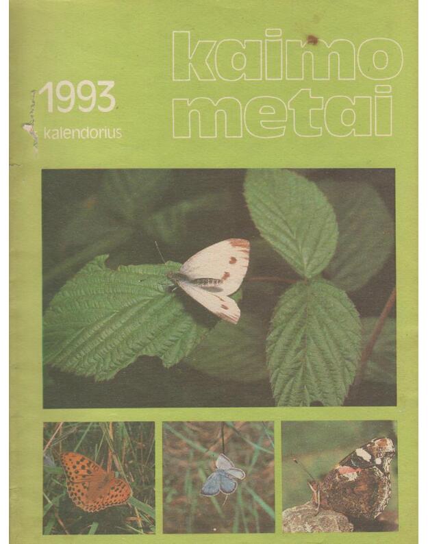 Kaimo metai 1993. Kalendorius - sud. A. Naujokaitis