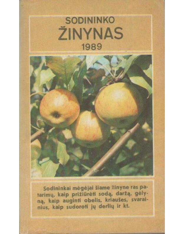 Sodininko žinynas 1989 - sud. Puipa Algirdas