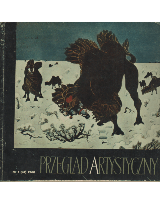 Przegląd artystyczny, Nr. 1(41) / 1968 - Panstwowy instytut sztuki