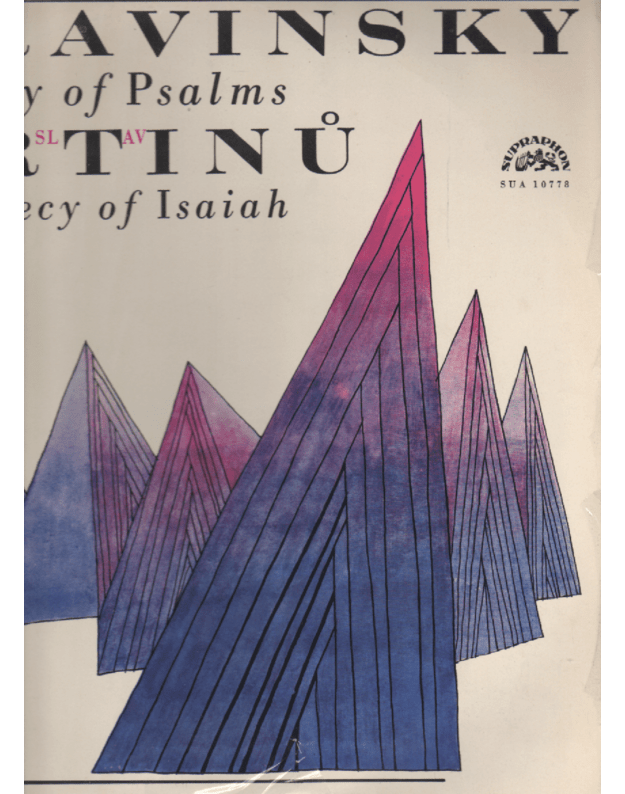 Stravinsky Symphony of Psalms, Martinu The Prophecy of Isaiah - Czech Philharmonic Chorus and Orchestra