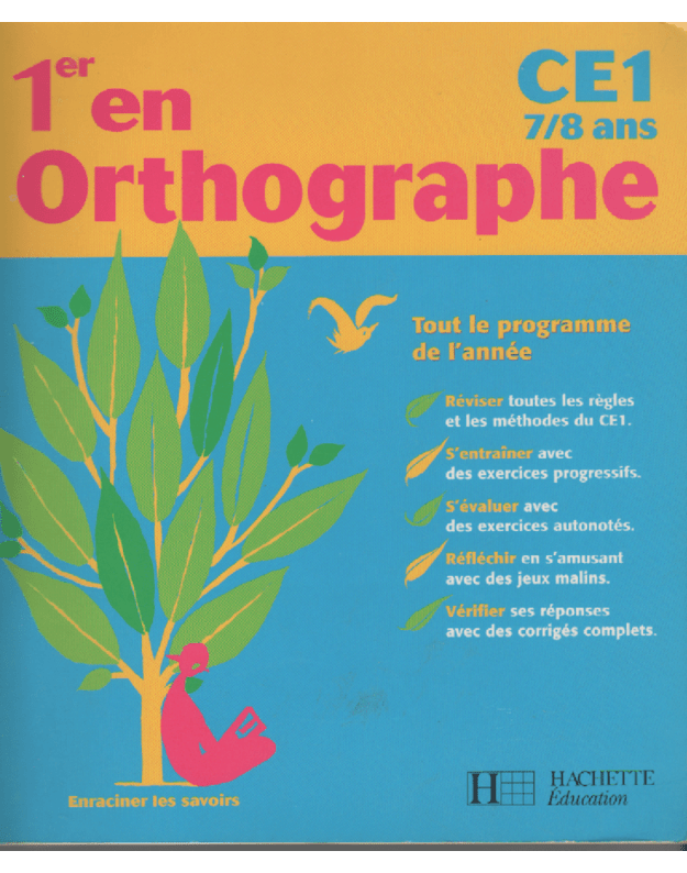 1er en Orthographie. CE1, 7/8 ans - Berlion D.