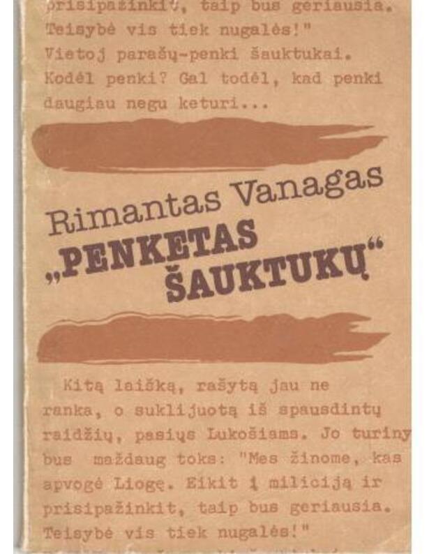 Penketas šauktukų, arba Vienos audringos vasaros nuotykiai - Vanagas Rimantas 