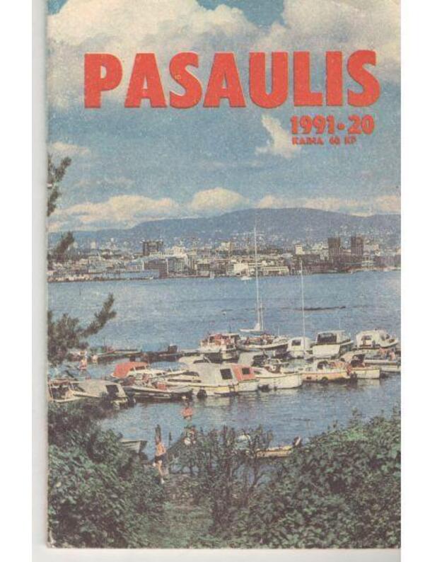 Pasaulis 1991/20 (1370) spalis - vyr. redaktorius Romanas Miliauskas