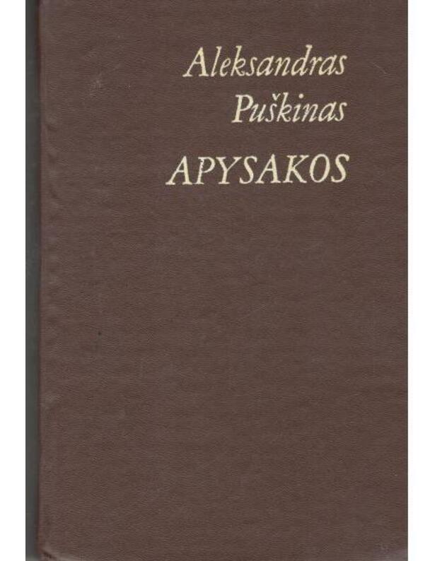 A. Puškinas. Apysakos / 4-as leidimas, 1982 - Puškinas Aleksandras 