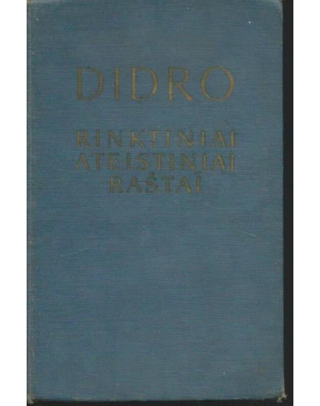 D. Didro. Rinktiniai ateistiniai raštai - Didro Deni