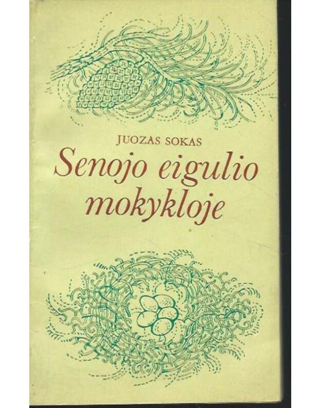 Senojo eigulio mokykloje - Sokas Juozas