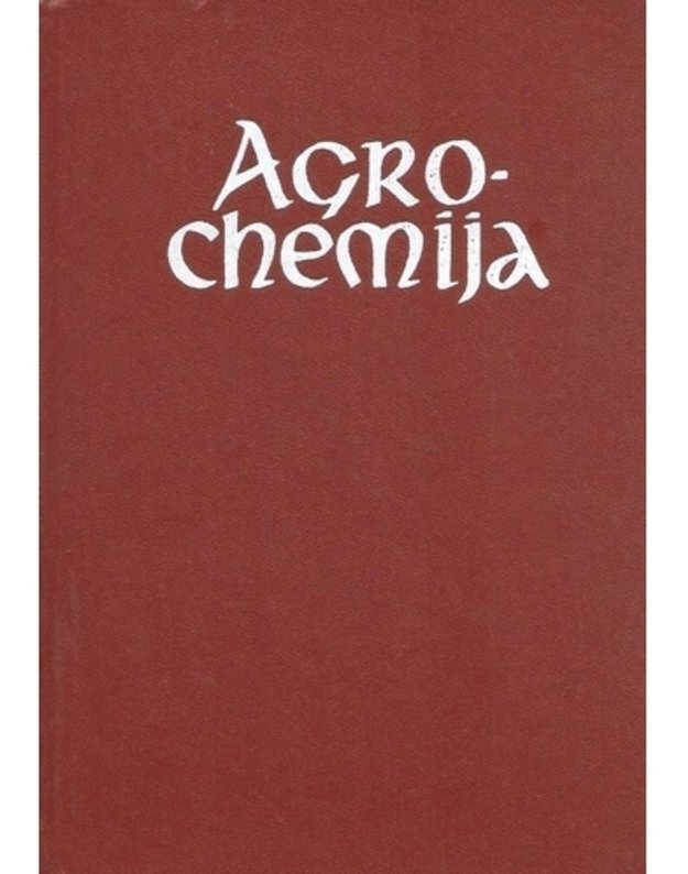 Agrochemija - Plesevičius K., sudarytojas