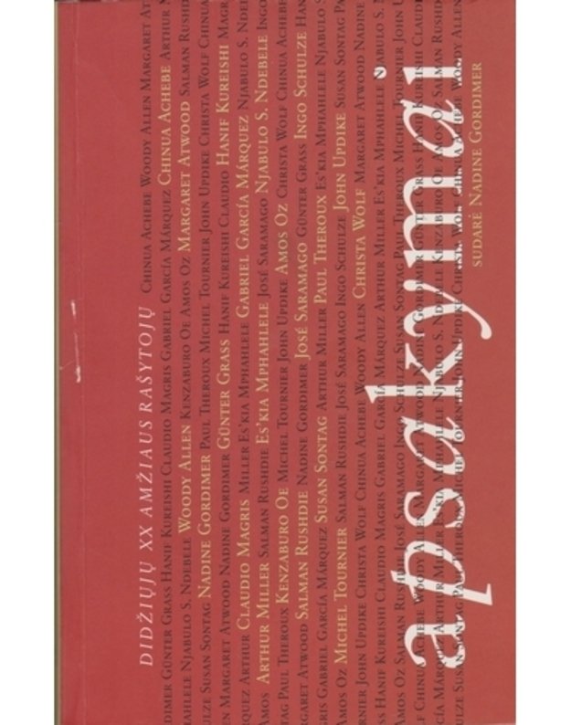 Didžiųjų XX amžiaus rašytojų apsakymai - Sud. Nadine Gordimer