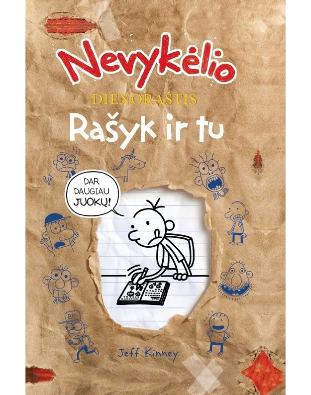 Nevykėlio dienoraštis. Rašyk ir tu - Jeff Kinney