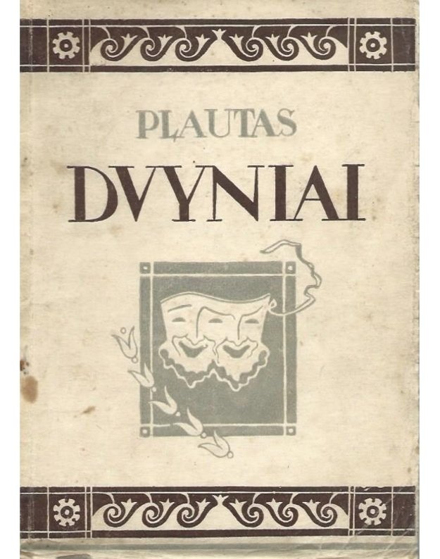 Plautas. Dvyniai - Plautas Titas Makcijus